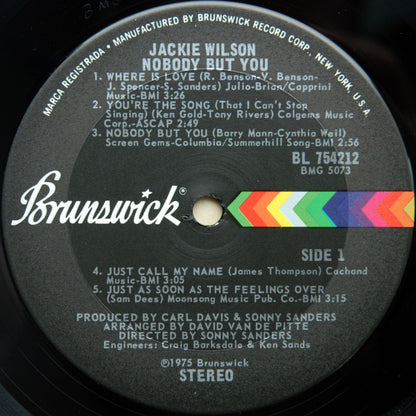 Jackie Wilson - Nobody But You - LP 3