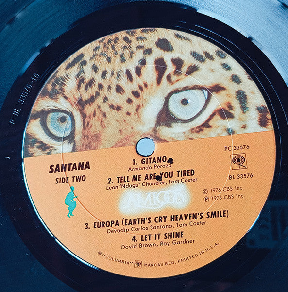 Santana - Amigos - LP 5