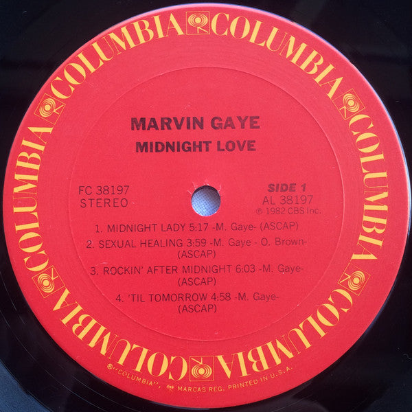 Marvin Gaye - Midnight Love - LP 3