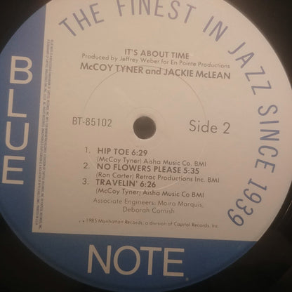 McCoy Tyner & Jackie McLean - It's About Time - LP 4