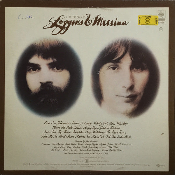 Loggins And Messina - The Best Of - LP 2