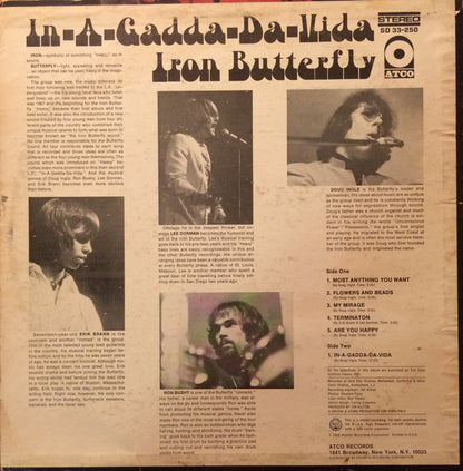 Iron Butterfly - In-A-Gadda-Da-Vida - LP 2