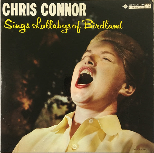 Chris Connor - Sings Lullabys of Birdland - VINTAGE vinyl record for sale