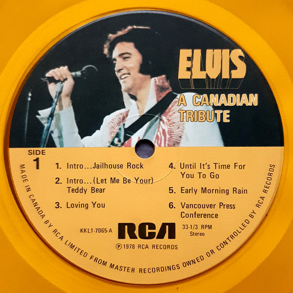 Elvis Presley - A Canadian Tribute - LP 3