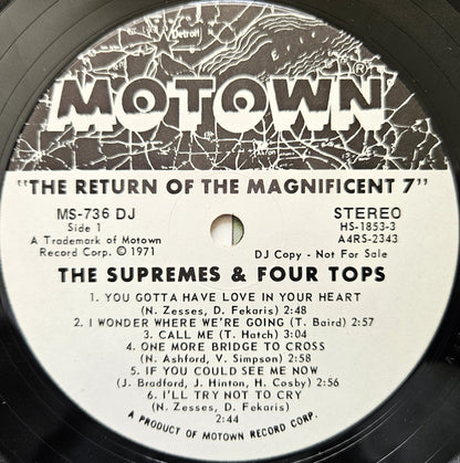 The Supremes & The Four Tops - The Return Of The Magnificent Seven - LP 3