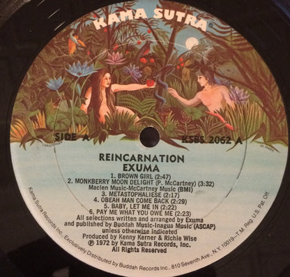 Exuma - Reincarnation - LP 3