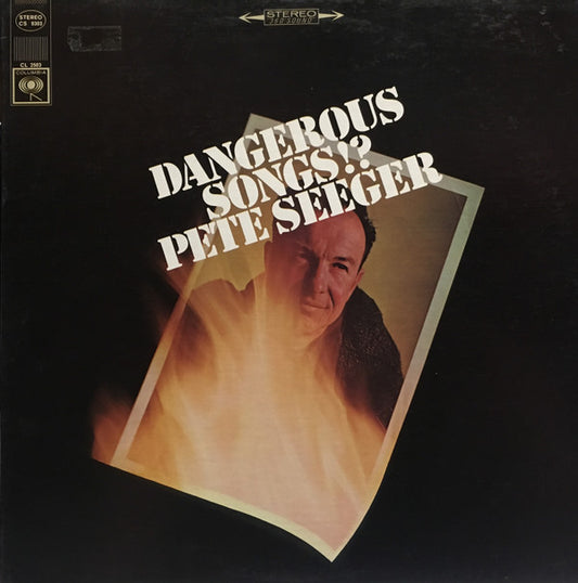 Pete Seeger - Dangerous Songs? - VINTAGE vinyl record for sale