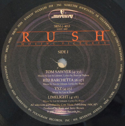 Rush - Moving Pictures - LP 3