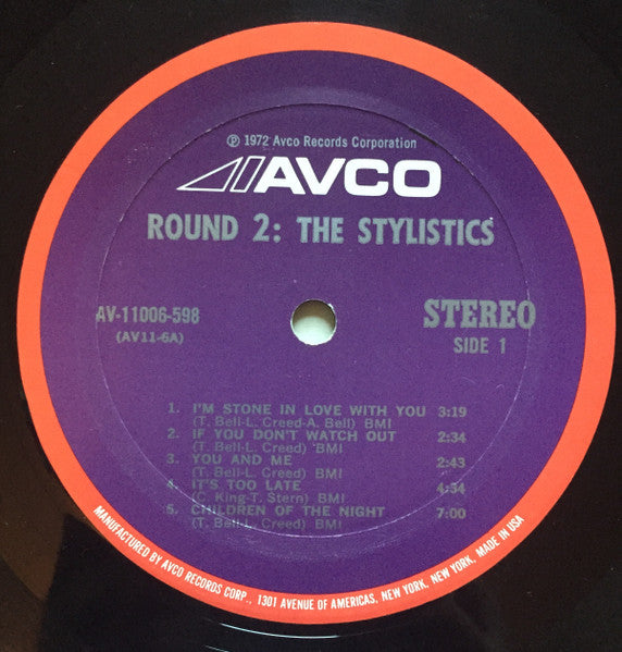 The Stylistics - Round 2 - LP 3