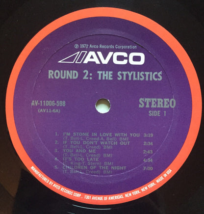 The Stylistics - Round 2 - LP 3