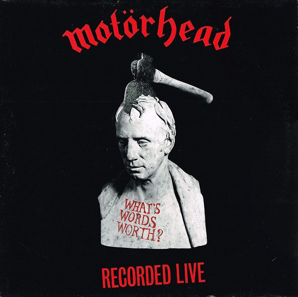 MOTORHEAD - WHAT'S WORDS WORTH - RED - LP