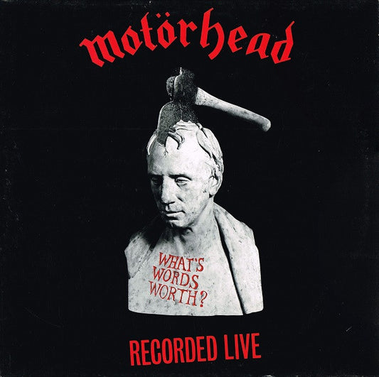 MOTORHEAD - WHAT'S WORDS WORTH - RED - LP