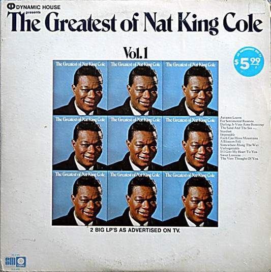 Nat King Cole - The Greatest Of Nat King Ce Vol. 1 - 2xLP