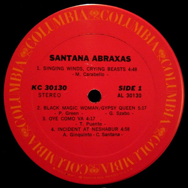 Santana - Abraxas - LP 4