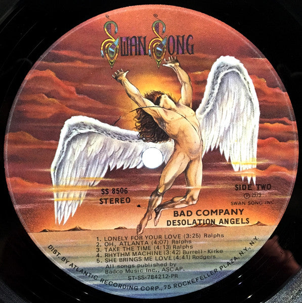 Bad Company - Desolation Angels - LP 5