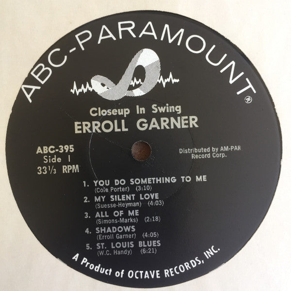Erroll Garner - Closeup In Swing - LP 3