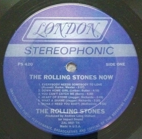 The Rolling Stones - The Rolling Stones, Now! - LP 4