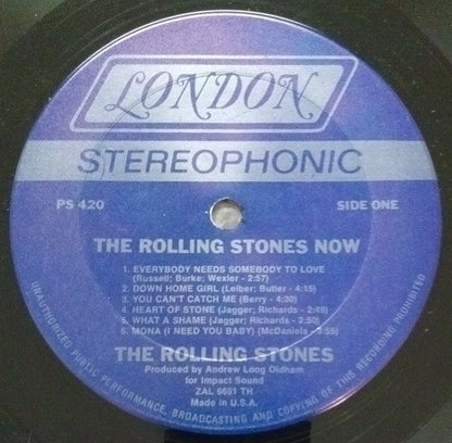 The Rolling Stones - The Rolling Stones, Now! - LP 4