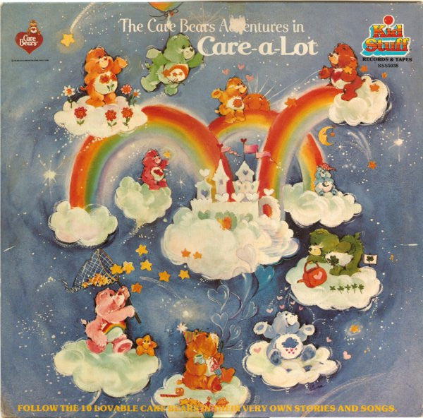 The Care Bears - Adventures in Care-A-Lot - VINTAGE vinyl record for sale