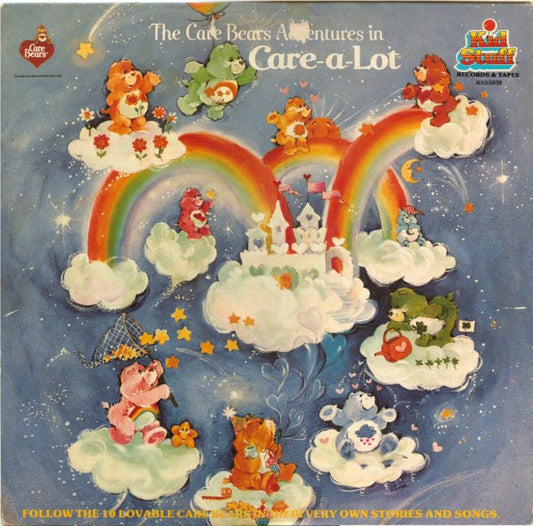 The Care Bears - Adventures in Care-A-Lot - VINTAGE vinyl record for sale