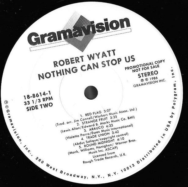Robert Wyatt - Nothing Can Stop Us - LP 4
