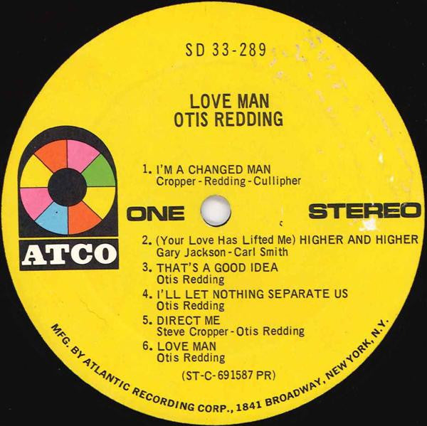 Otis Redding - Love Man - LP 4