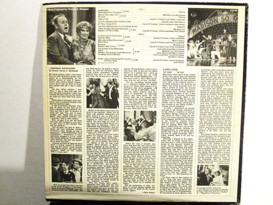Carroll O'Connor - Of Thee I Sing (Original Television Soundtrack Recoding) - Vinyl, LP, Album, Stereo 2