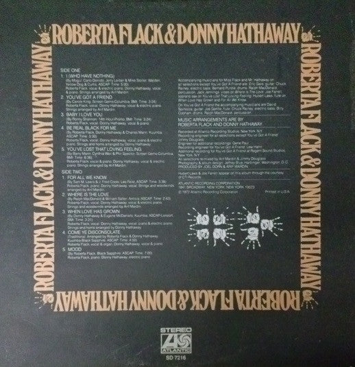 Roberta Flack & Donny Hathaway - Roberta Flack & Donny Hathaway - LP 2