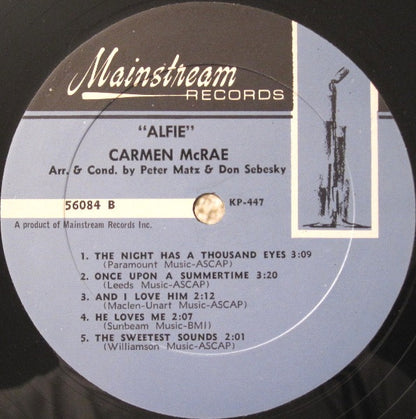 Carmen McRae - Alfie - LP 4