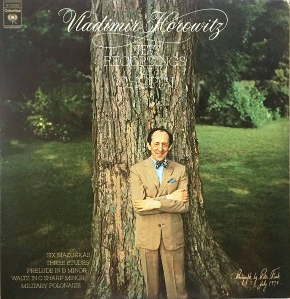 Vladimir Horowitz - New Recordings Of Chopin - LP
