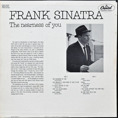Frank Sinatra - The Nearness Of You - LP 2