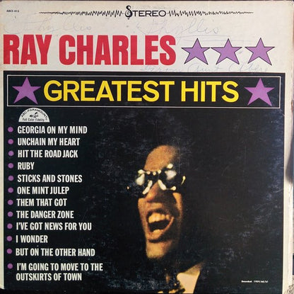 Ray Charles - Greatest Hits - Vinyl, LP, Stereo, Compilation