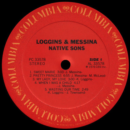 Loggins & Messina - Native Sons - LP 4