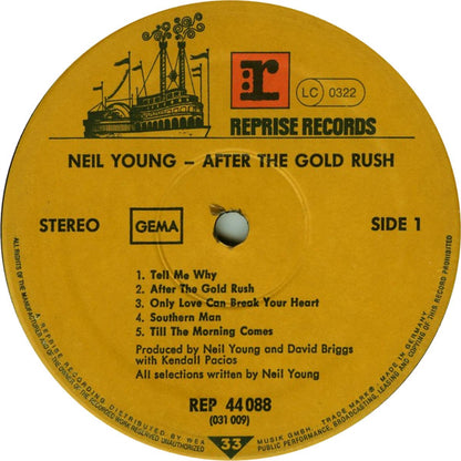 Neil Young - After The Gold Rush - LP 4