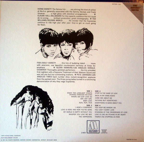 Diana Ross And The Supremes - Greatest Hits - LP 3