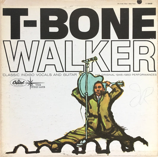 T-Bone Walker - Great Blues Vocals and Guitar Of - VINTAGE vinyl record for sale