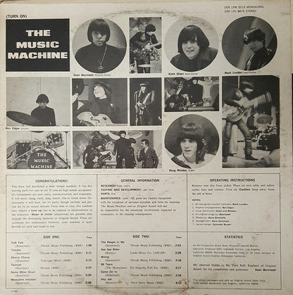 The Music Machine - (Turn On) The Music Machine - LP 2