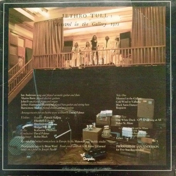 Jethro Tull - Minstrel In The Gallery - LP 2