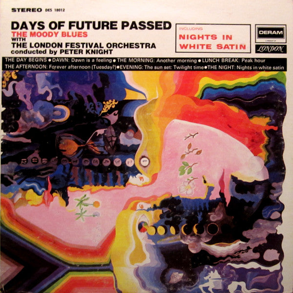 The Moody Blues With The London Festival Orchestra Conducted By Peter Knight - Days Of Future Passed - LP