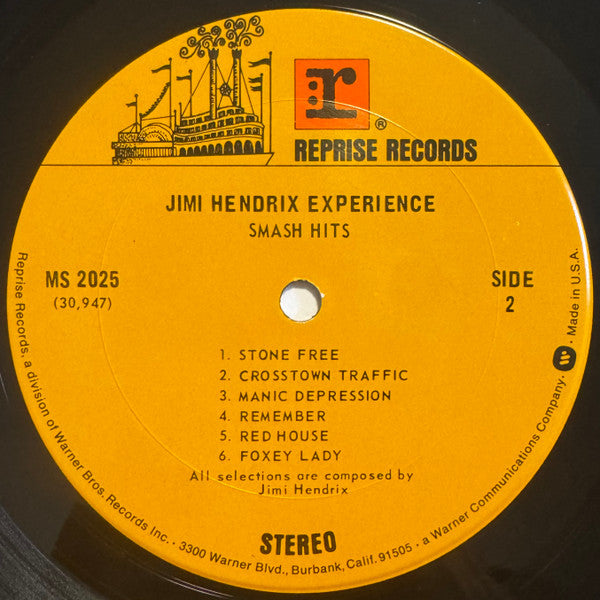 Jimi Hendrix Experience - Smash Hits - LP 4
