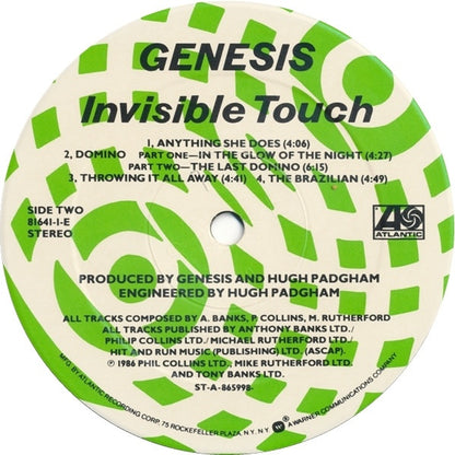 Genesis - Invisible Touch - LP 4