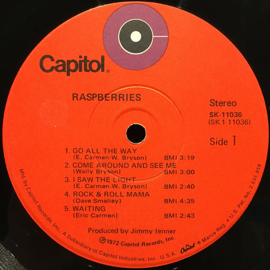 Raspberries - Raspberries - Vinyl, LP, Album