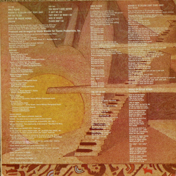 Stevie Wonder - Fulfillingness' First Finale - LP 2