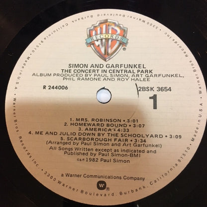 Simon & Garfunkel - The Concert In Central Park - LP 3