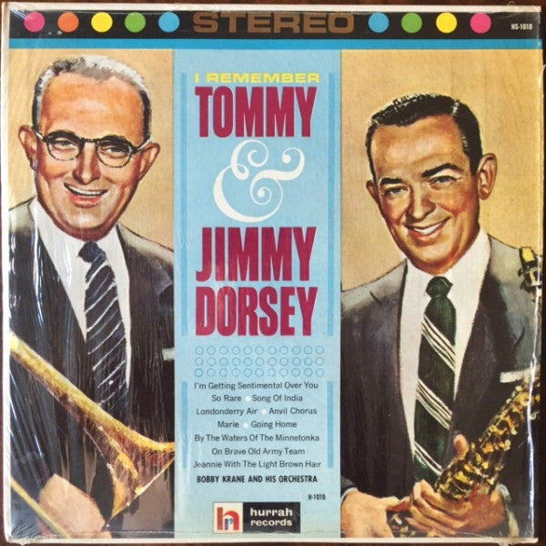 Bobby Krane And His Orchestra - I Remember Tommy & Jimmy Dorsey - LP