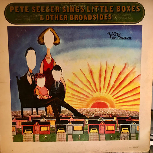 Pete Seeger - Sings Little Boxes and Other Broadsides - VINTAGE vinyl record for sale