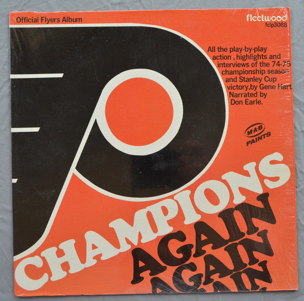 Philadelphia Flyers - Champions Again, Again, Again - LP
