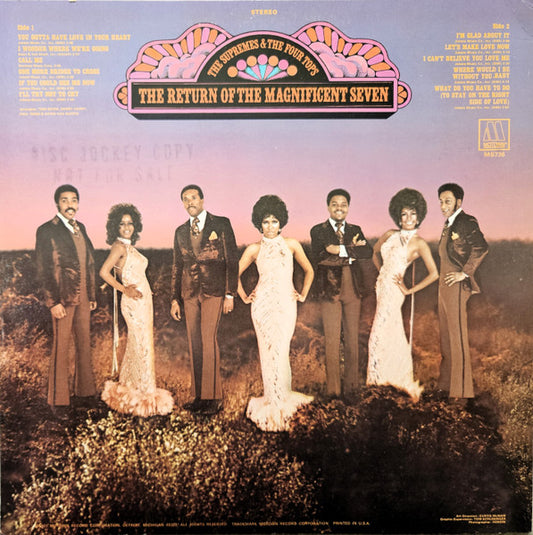 The Supremes & The Four Tops - The Return Of The Magnificent Seven - LP 2