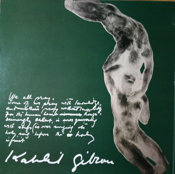 Kahlil Gibran Featuring Richard Harris Music Composed By Arif Mardin - The Prophet - LP 2