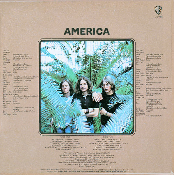 America - America - LP 2